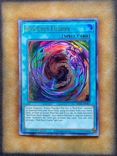 Yugioh red eyes - red-eyes, fusion